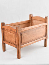 Antique pine doll bed Early Twentieth