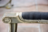 Pair of antique Louis XVI medallion armchairs