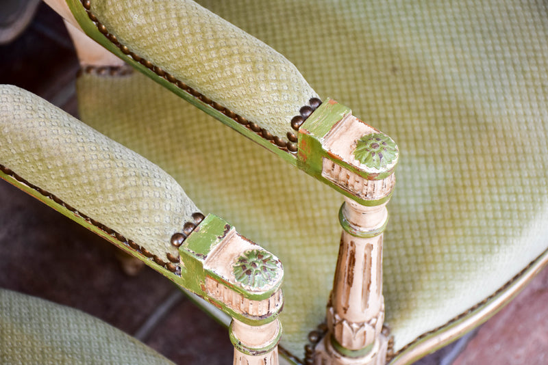 Pair of Louis XVI / Directoire armchairs