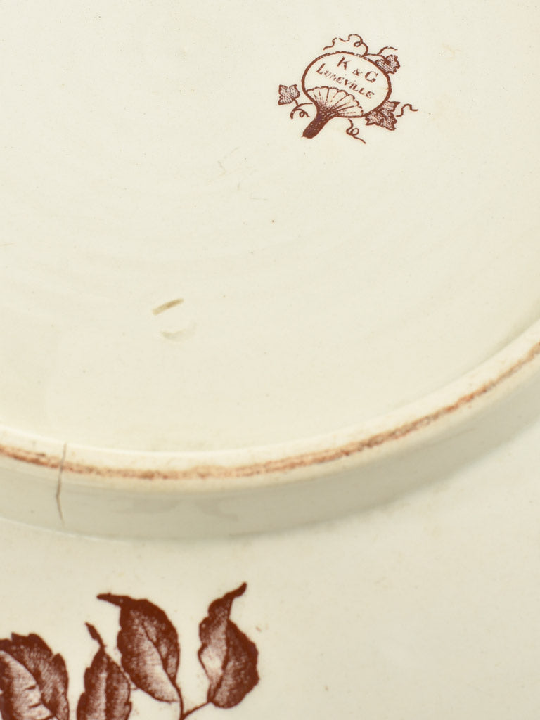 Decorated Earthenware from Nineteenth Century