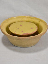 Antique French fassellier - cheese strainer bowl 12½"
