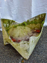 Pair of Willy Guhl triangular garden planters