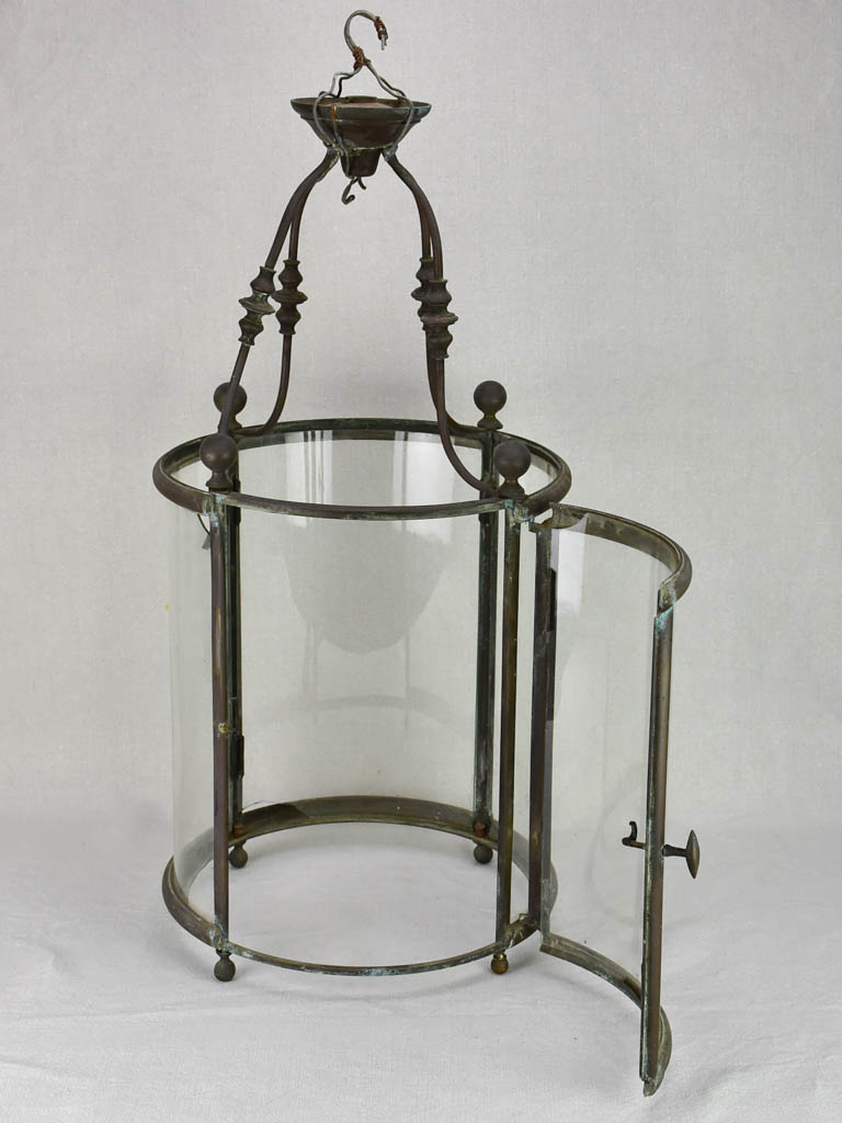 RESERVED AM Large mid-19th Century English lantern 30"
