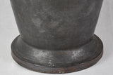 Very large cast iron mortar and pestle from the 1900s 15¾"