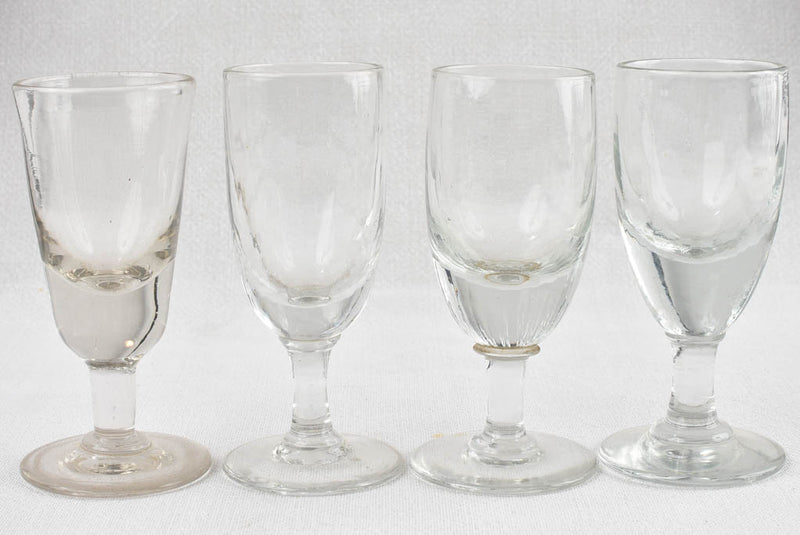Nostalgic irregular blown glass absinthe set