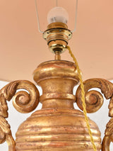 Decorative giltwood lamp with unique style