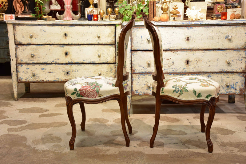 Pair of antique Louis XV chairs