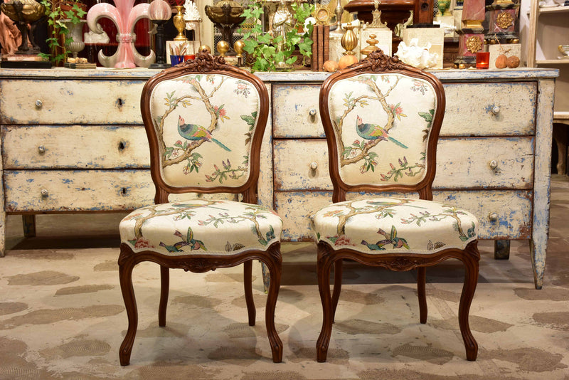 Pair of antique Louis XV chairs