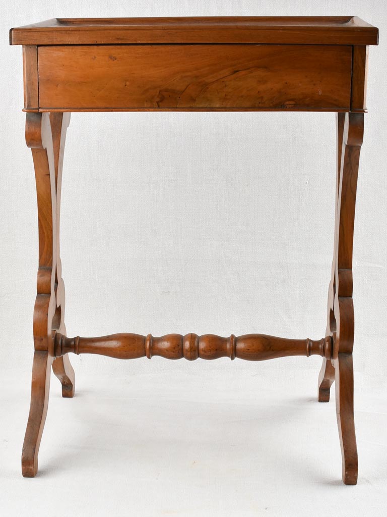 19th century beechwood side table / nightstand