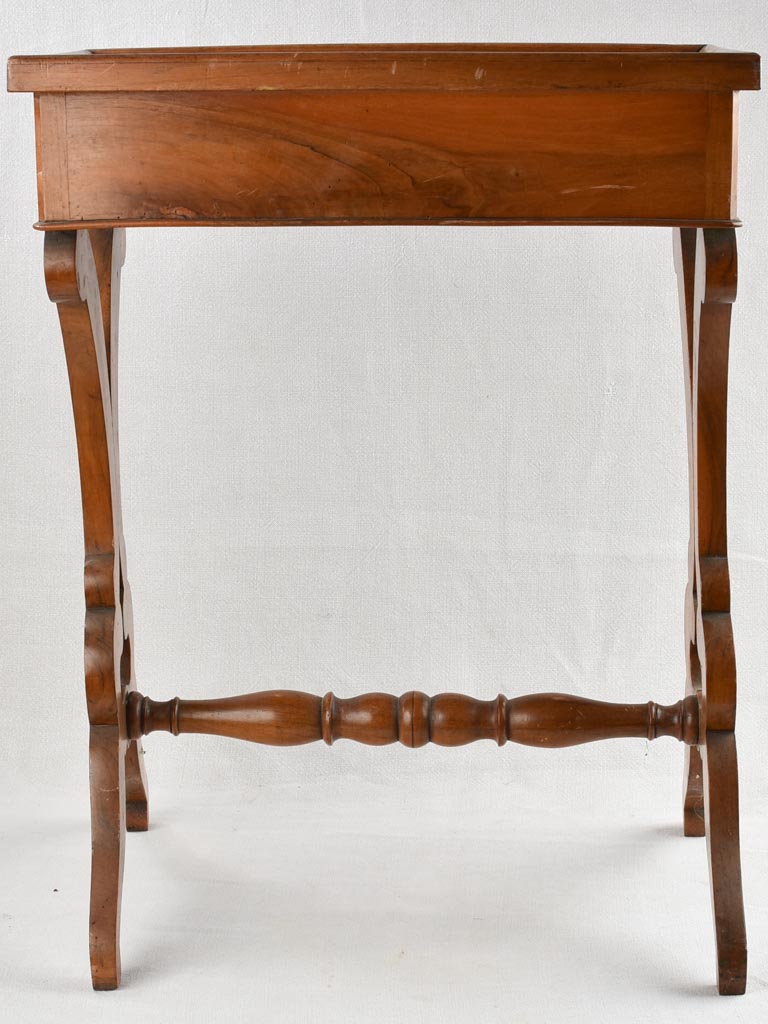 19th century beechwood side table / nightstand