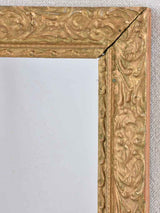 Classic stucco gilded 19th century mirror