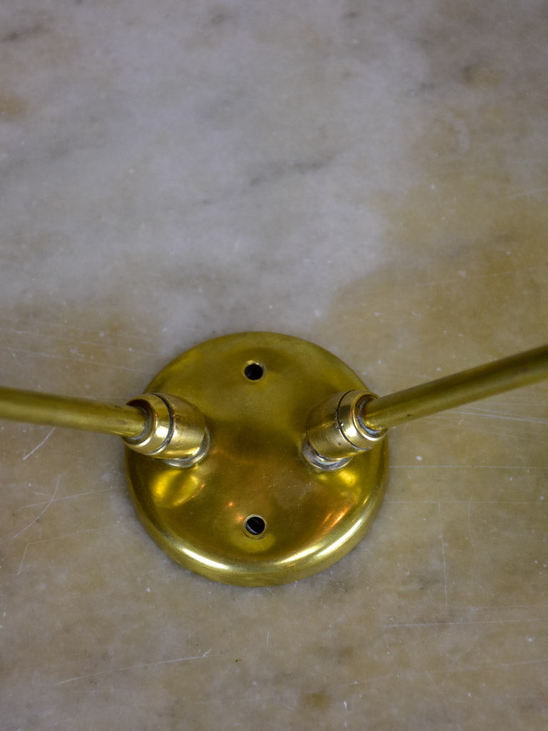 Original Stilnovo double wall sconce - blue, yellow white