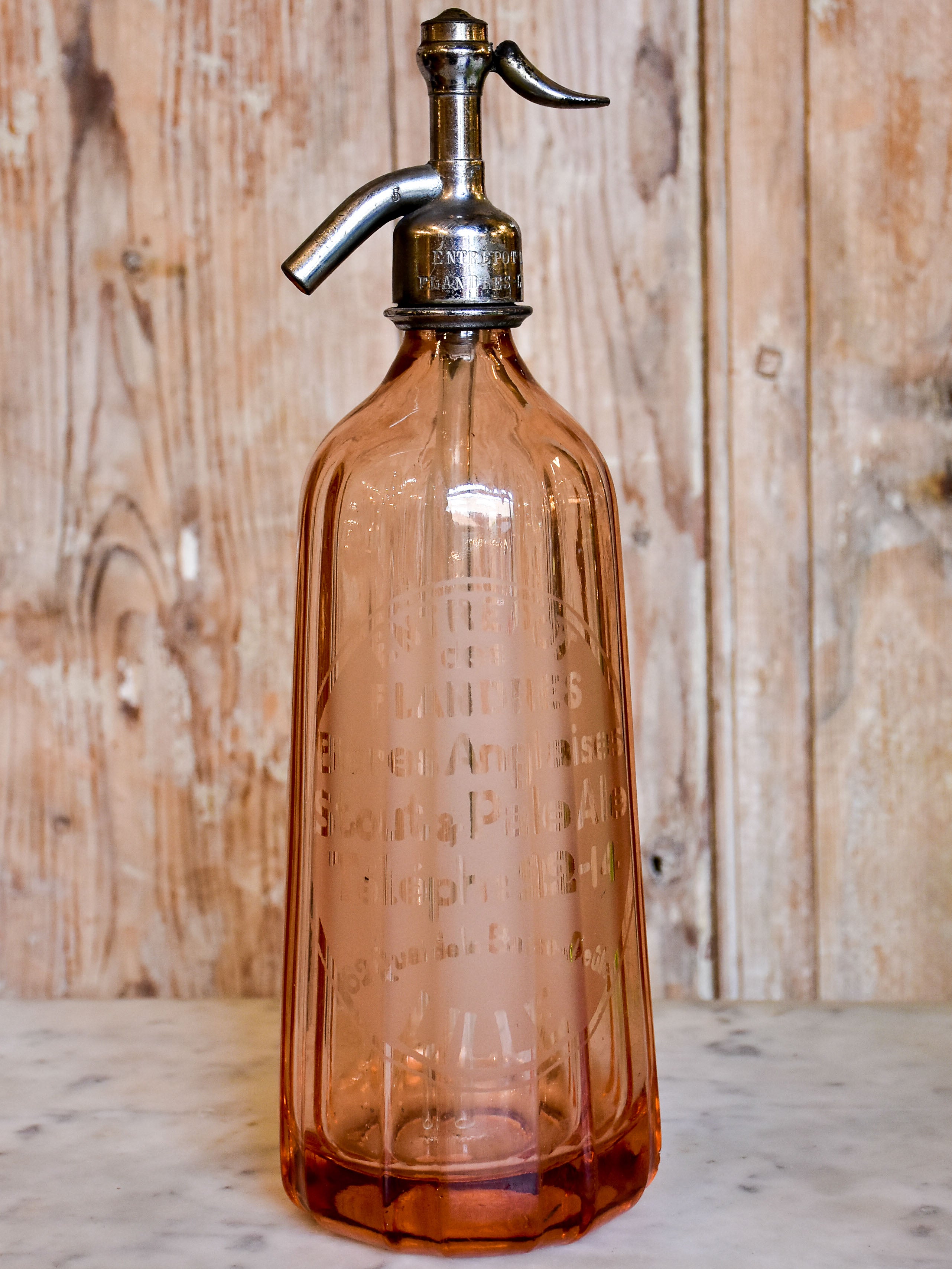 Antique French Seltzer bottle