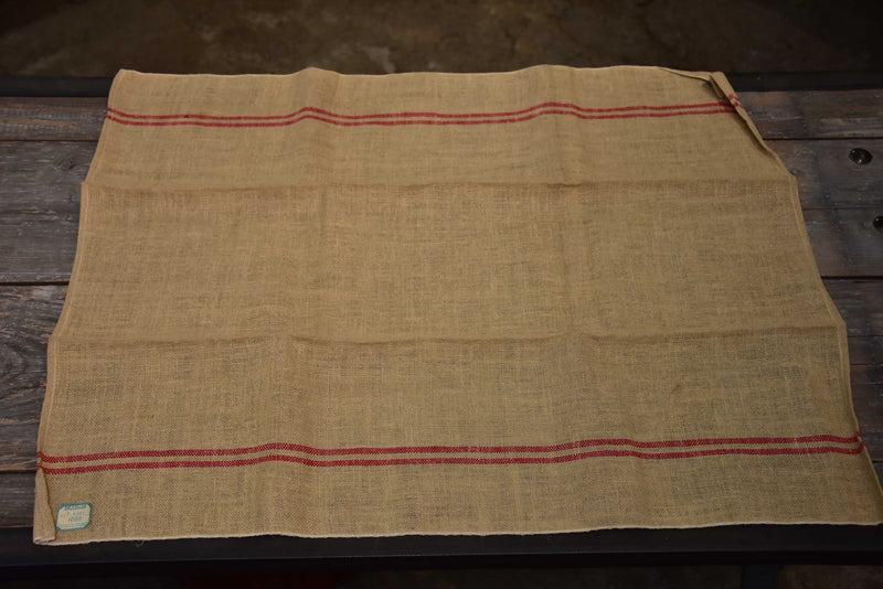 Vintage French linen tea towel – casino