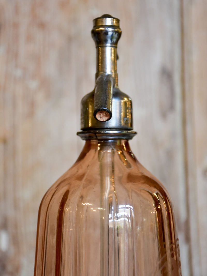 Antique French Seltzer bottle