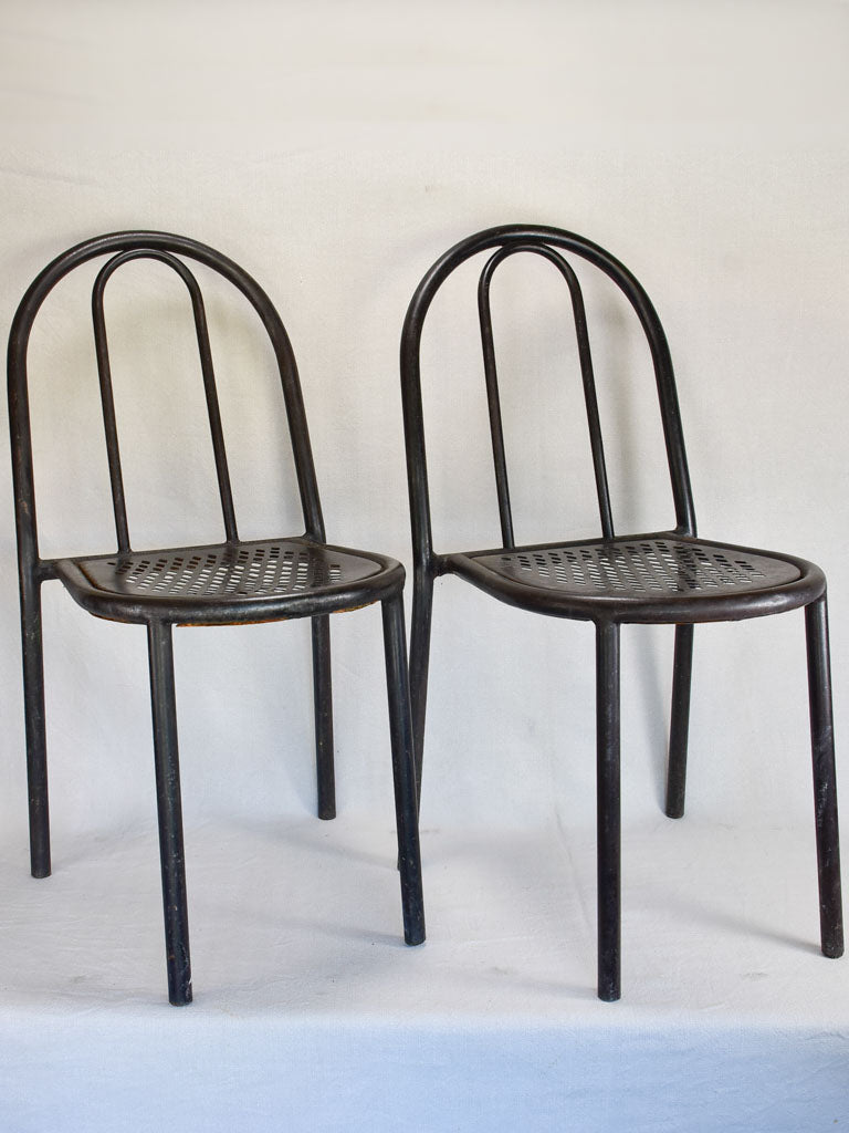 Pair of 1970's chairs attributed to Tubor / Robert Mallet-Stevens (1886-1945)