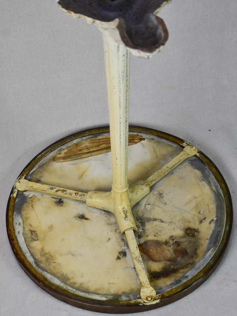 Early 20th Century French bistro table - marble and cast iron