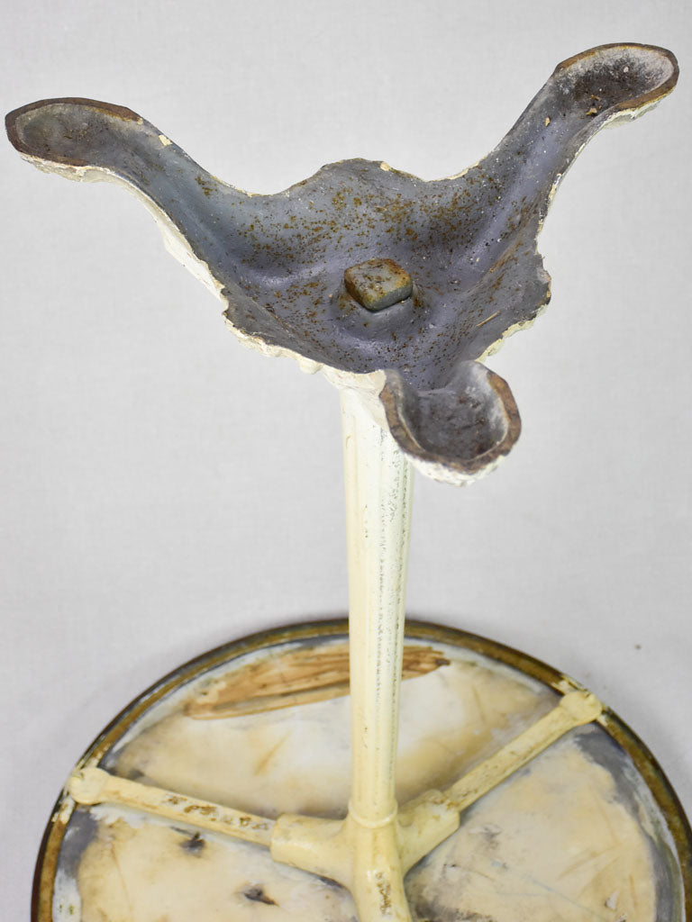 Early 20th Century French bistro table - marble and cast iron