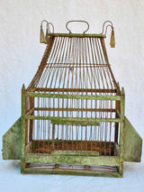 RESERVED MA Small antique French birdcage