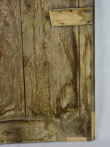 Salvage 19th Century French oak door with original hardware 34¾" x 68"