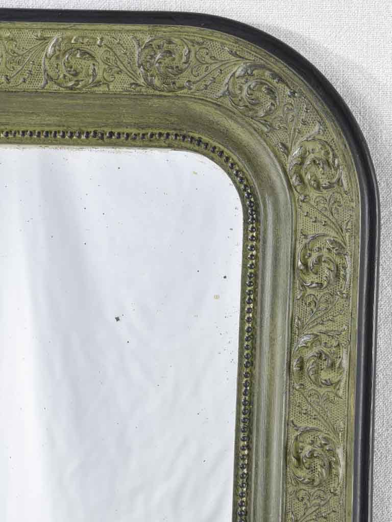 Napoleon III mirror with mercury glass