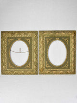 Elegant Napoleon III portrait frames