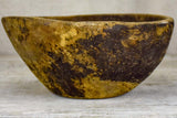 Primitive wooden bowl from south west France
