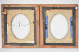 Oval display stucco Napoleon frames