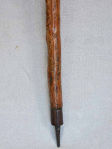 Rustic French walking stick/cane antique