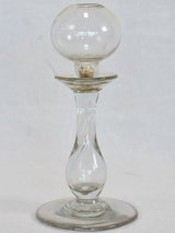 Antique French magnifying oil lamp loupe for lacework 9½"
