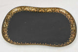 Antique Napoleon III gold-bordered tray