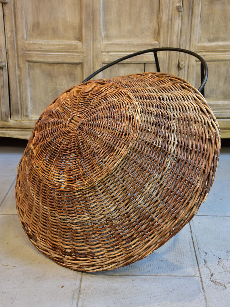 1950's & 60's wicker chairs - lot of seven