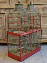Rustic 19th century French birdcage