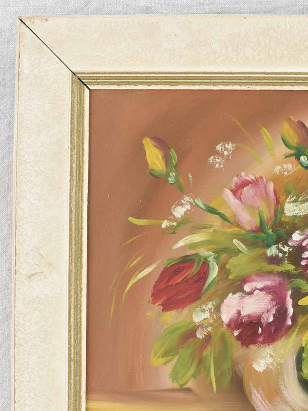 Floral still life - summer bouquet of roses 20½" x 24½"