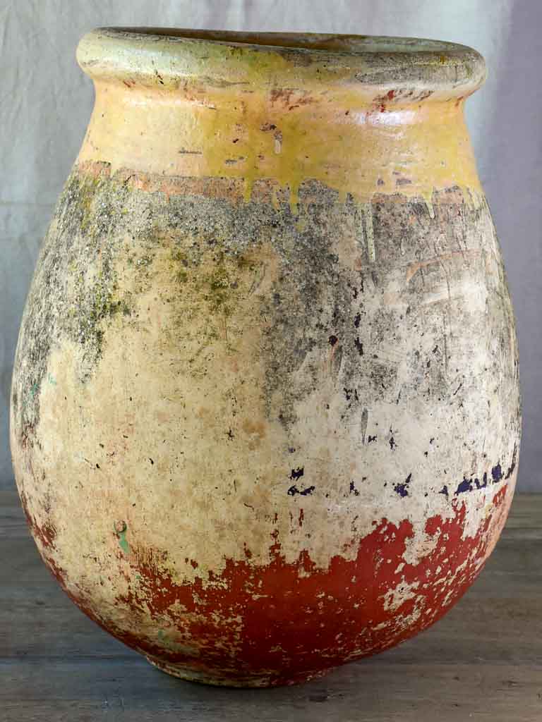 18th Century French olive jar from Biot 23¼"