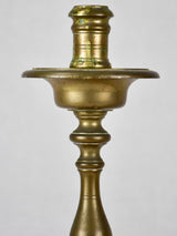 Distressed bronze candlesticks with period charm