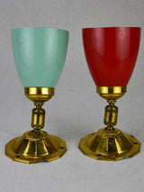 Decorative 1950's wall sconces