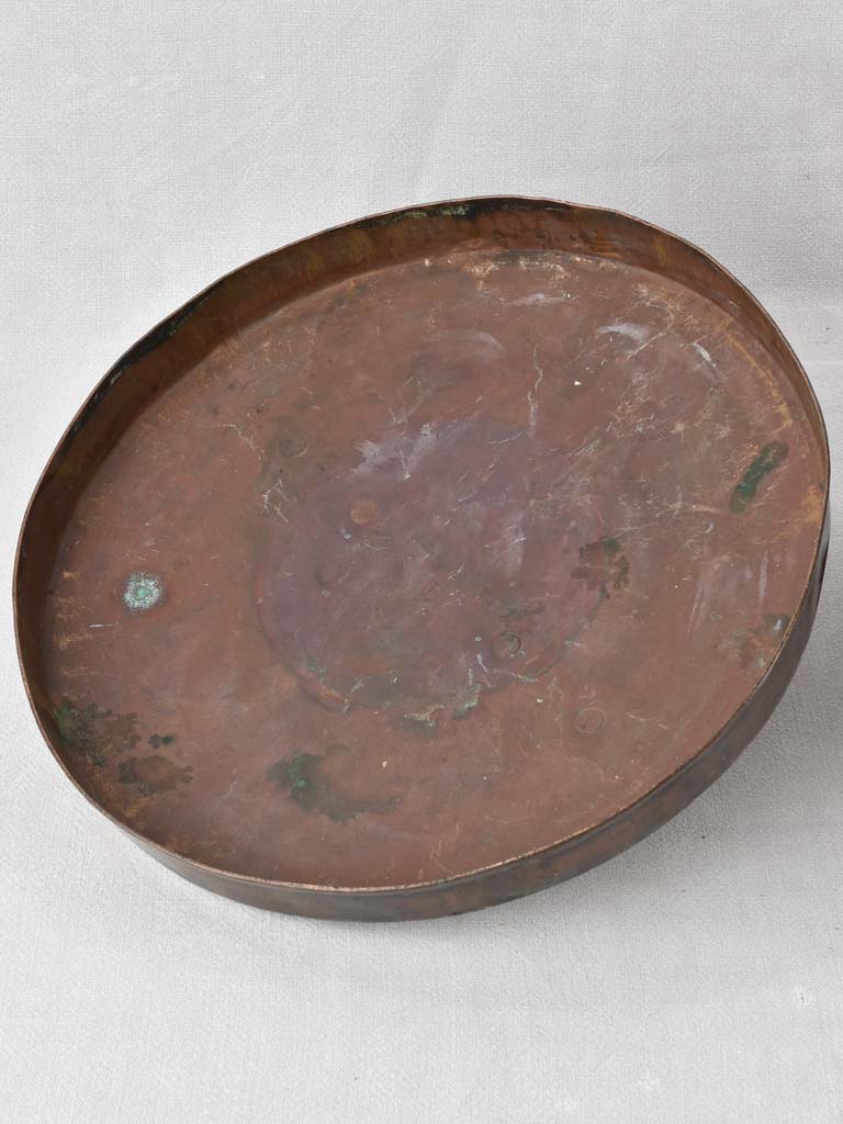 19th century copper cooking pot