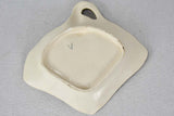 Antique  'sting ray' earthenware serving plate 9½"