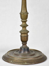 Candlesticks, bronze, 17th-century 11¾" (pair)