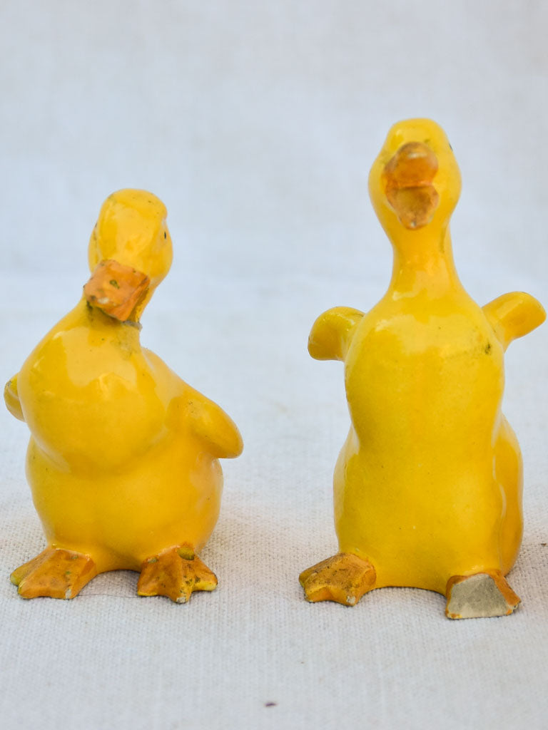 Early 20th Century Ceramic Duckling Collection