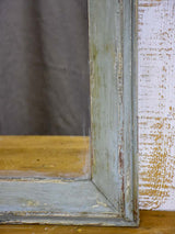 Pair of 19th Century French mirrors with mercury glass and painted frames 28" x 35½"