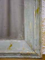 Pair of 19th Century French mirrors with mercury glass and painted frames 28" x 35½"