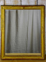 Small 18th Century Louis XVI mirror with gilded frame 24½" x 20½"