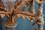 Salvaged antique candelabra