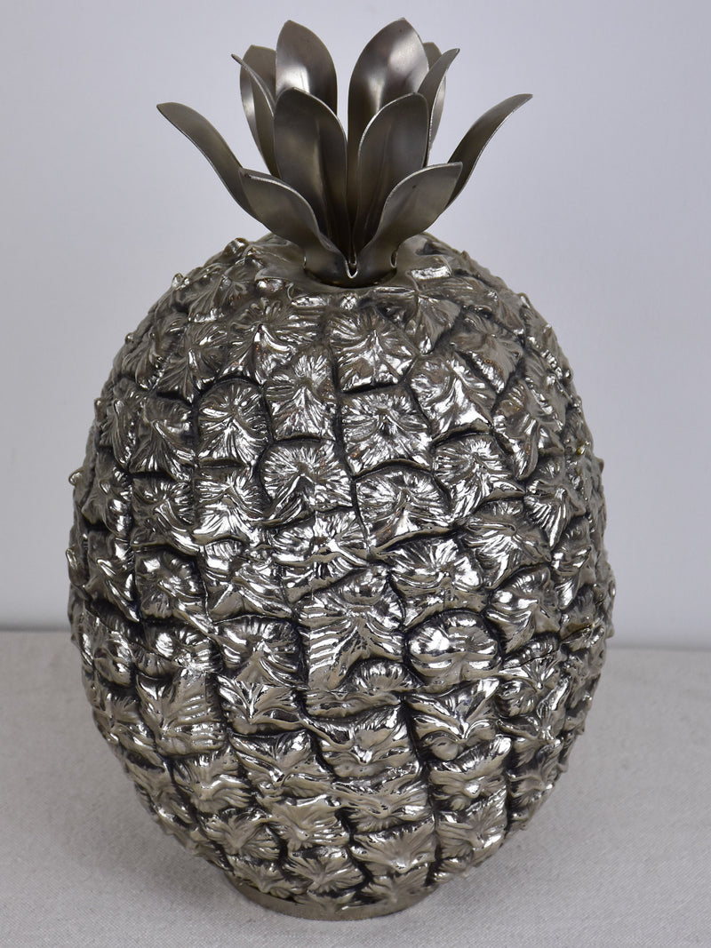 Michel Dartois silver pineapple ice bucket