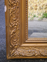 19th century Louis Philippe mirror with crest