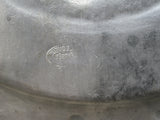 Pair of French pewter plates