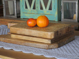 Chunky French cutting board rustic farmhouse