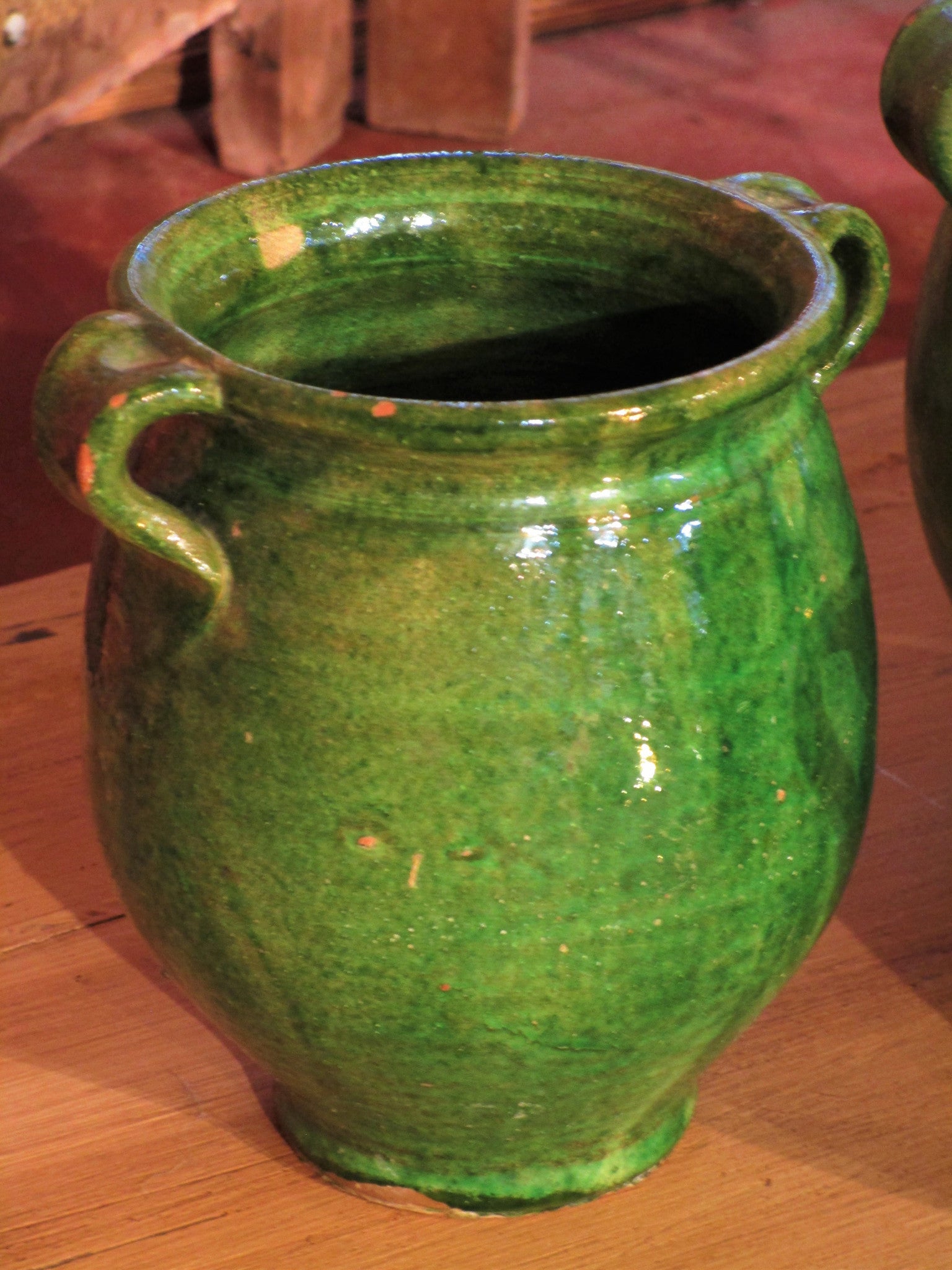 Glazed preserving jar 17.5
